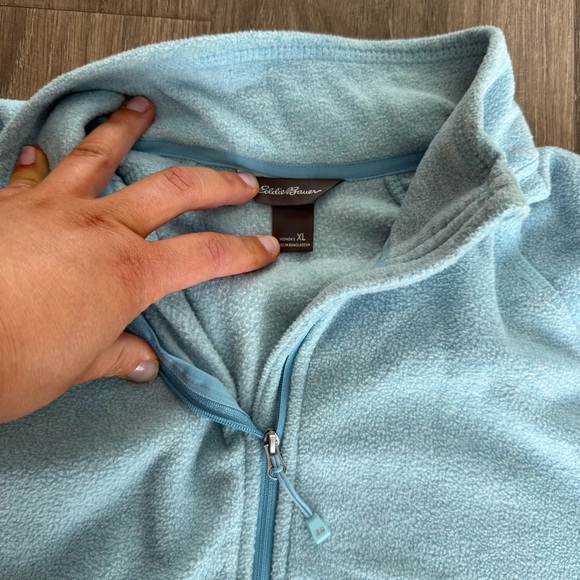EDDIE BAUER Fleece 1/4 Zip Pullover — XL - Picture 3 of 8
